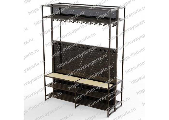 Модуль гардеробный двусторонний БМ2